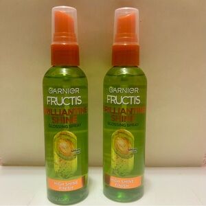 2x Garnier Fructis Style Brilliantine Shine Glossing Spray, 3 fl oz High Shine